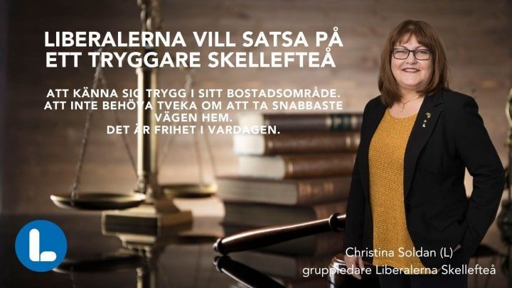 Christina Soldan - ett tryggare Skellefteå
